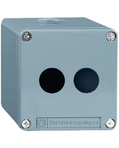 Schneider Electric - XAPD1202 - Drucktastenbox, Metall 2 Loecher