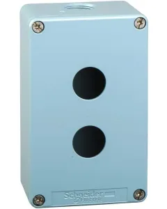 Schneider Electric - XAPD2202 - Drucktastenbox, Metall 2 Loecher