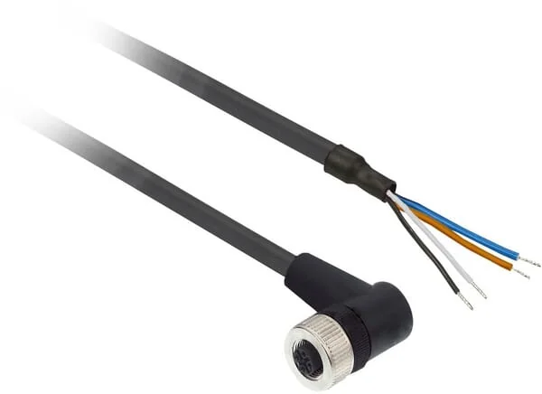 Schneider electric - XZCP1241L10 - Sensorkabel M12 4P 90° 10 Meter