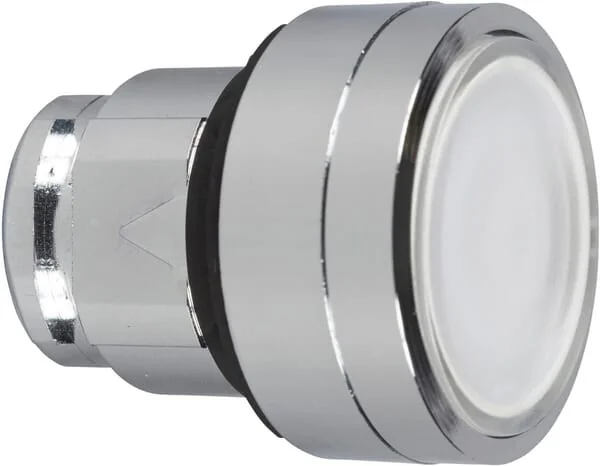 Schneider Electric - ZB4BH013 - Signaltaster, Weiss, Verriegelnd