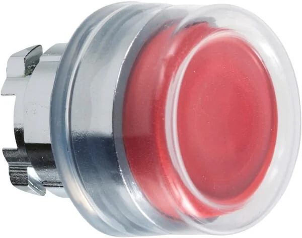 Schneider electric - ZB4BP4 - Drucktaster, Gummi, Rot