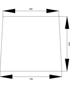 SDF - 04354136 - Tuerglas Oben