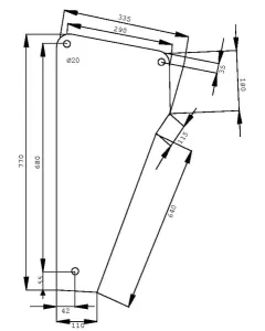 SDF - 04375964 - Windschutzscheibe Unten