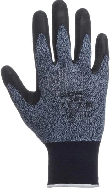 Showa - HS3416 - Arbeitshandschuhe Blau-Grau Nylon/Polyester 23cm Lang Groesse 6/XS OPTIGRIP