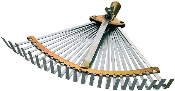 SHW - ES54698 - Verstellbarer Grasrechen 22 Zinken