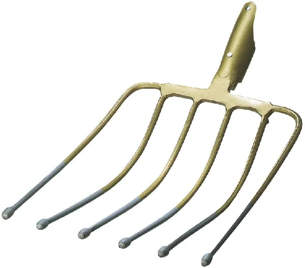 SHW - ES54830 - Karotten-Gabel 6-Zinkig, 370x330mm