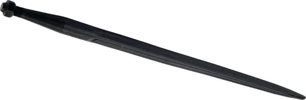 SHW - FT1S - Ladeschaufelzinke, Gerade, Doppel-T-Profil 36x810mm, Spitzzinke Mit M22x1,5mm-Mutter, Rot