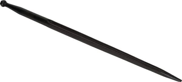 SHW - FT2S - Laderzinke, Gerade, Doppel-T-Profil 36x900 mm, Spitzzinke Mit M22x1,5 mm Mutter, Rot
