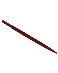 SHW - FT53 - Ladergabel, Gerade, Sternprofil 35x760mm, Spitze Mit Diameter 11 Splint, Rot