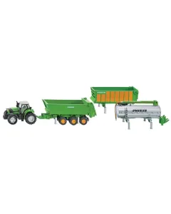 Siku - S01848 - Deutz-Fahr Mit Komplettem Joskin-Anhaenger