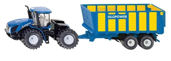 Siku - S01947 - New Holland mit Silowagen