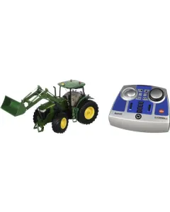 Siku - S06795 - John Deere 7310R Mit Frontlader Und Bluetooth-Fernbedienung Und App-Steuerung