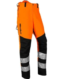 SIP - 1RQ1OB2XL - Motorsaegenhosen, Orange, BASEPRO SIP