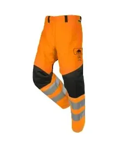 SIP - 1RT1183XL - Kettensaegen-Schlagschutzhose, Groesse XL, ROADRUNNER FLASH, Orange/Schwarz