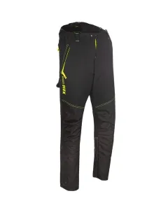 SIP - 1XRPA2PT32XL - Motorsägenhose 41-45 Zoll/L32 Warnfarbe Schwarz
