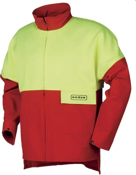 SIP - 1XSKS - Forstjacke Rot-Gelb Größe S UK:34/EU:48 Flex KWF