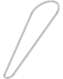 SIP SI - 150725102 - Keilriemen