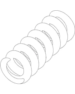 SIP SI - 151005904C - Feder