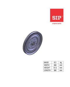 SIP SI - 151059302B - Riemenscheibe Mit Nabe