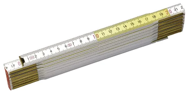 Stanley - 035458 - Zollstock Holz Gelb/Weiss 2m