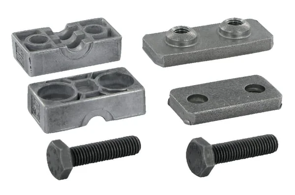 Stauff - RS110Z - Rohrschelle komplett Aluminium C1 10 mm