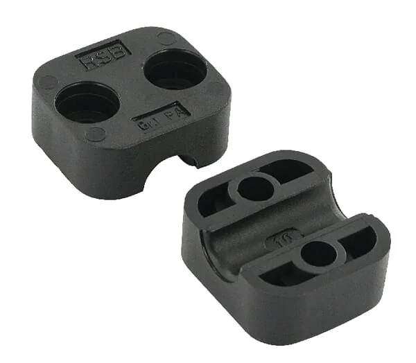 STAUFF - RS911110PAG - Schelle Schwarz Glatt A1 10 mm