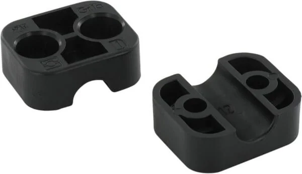 STAUFF - RS911112PAG - Klemme Schwarz Glatt A1 12 mm
