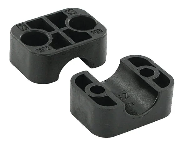 STAUFF - RS9112172PAG - Klemme Schwarz Glatt A2 17,2mm