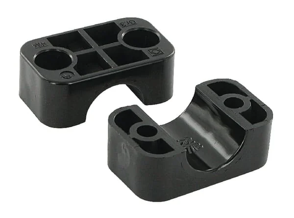 STAUFF - RS911322PAG - Klemme Schwarz Glatt A3 22mm