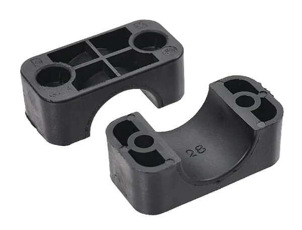 STAUFF - RS911428PAG - Schellen Schwarz Glatt A4 28mm