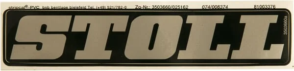 Stoll - 3503660 - Aufkleber Stoll