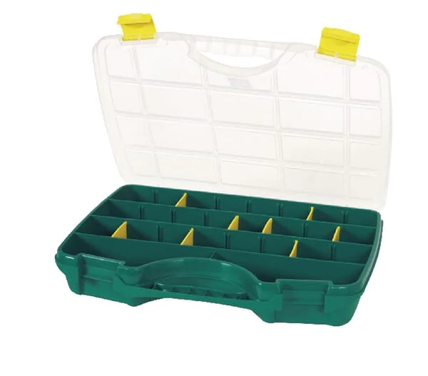 Tayg - 023002TAY - Sortimentkasten 290x388x61mm, Gruen Polypropylen, 26 Faecher, 23-26 Von Tayg