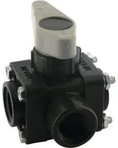 TeeJet - AAB343M312PP - 3-Wege-Ventil 1/2" BSP Innengewinde