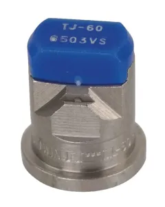 TeeJet - TJ606503VS - Doppelflachstrahlduese TJ 65° 03 Blau Edelstahl TeeJet