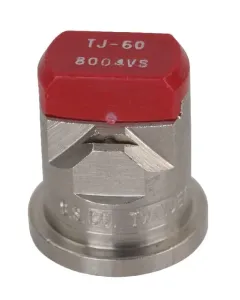 TeeJet - TJ608004VS - Doppelflachstrahlduese TJ 80° 04 Rot Edelstahl TeeJet