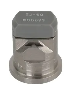 TeeJet - TJ608006 - Doppelflachstrahlduese TJ 80° 06 Grau Edelstahl TeeJet