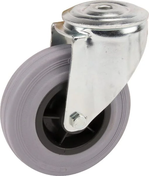 Tente - 3470PIR100P3013 - Lenkrollen mit grauem Gummireifen