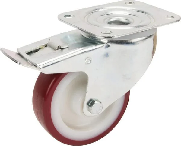 Tente - 3477UAR080P62 - Lenkrollen mit Polyurethan-Laufbelag