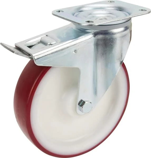 Tente - 3477UAR200P63 - Lenkrollen mit Polyurethan-Laufbelag