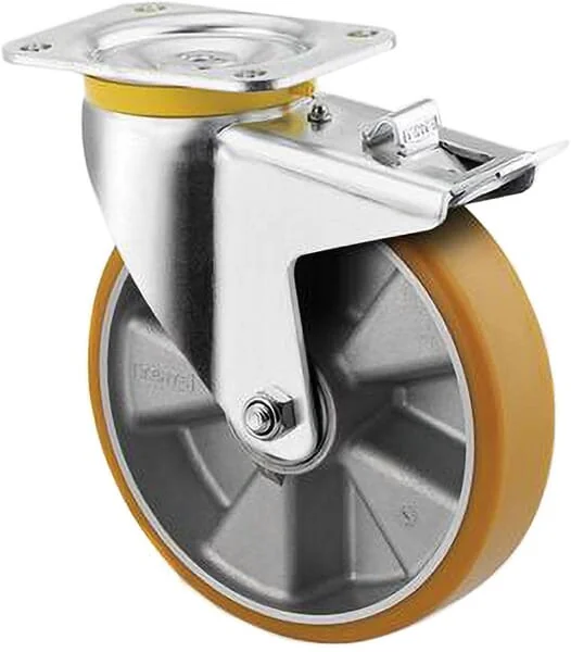 Tente - 4687ITP125P63 - Hochleistungsraeder mit Polyurethan-Laufbelag