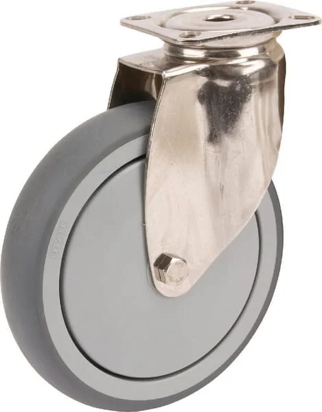 Tente - 7470PJC125P50 - Lenkrolle Gummi Edelstahl