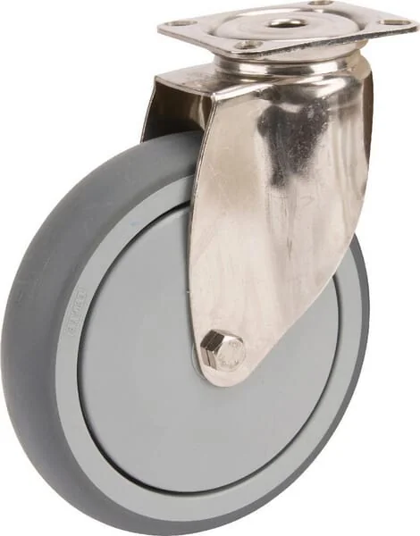 Tente - 7470PJC150P50 - Lenkrolle Gummi Edelstahl