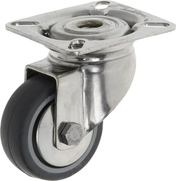 Tente - 7470PJH050P40 - Lenkrolle Gummi Edelstahl
