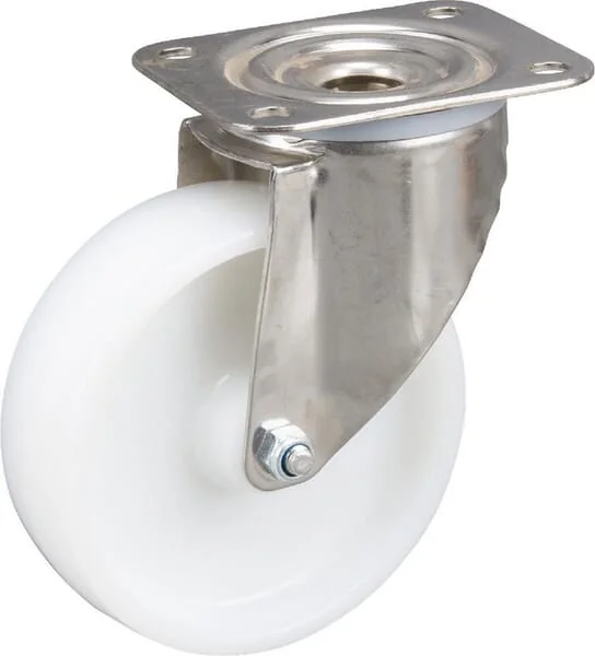 Tente - 8470UOO125P62 - Edelstahl-Lenkrollen mit Kunststofflaufflaeche