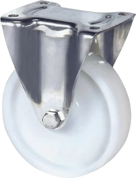 Tente - 8478UOO100P62 - Edelstahl-Lenkrollen mit Kunststofflaufflaeche