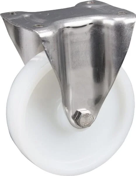 Tente - 8478UOO160P63 - Edelstahl-Lenkrollen mit Kunststofflaufflaeche