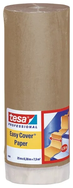 TESA - T043640000201 - Easy Cover® Papier 25m x 300mm Braun