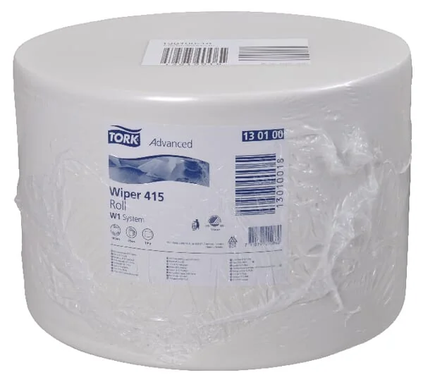 Tork - PM130100 - Papiertuch, Weisse Rolle, 25cm x 1000m, 1-Lagig, Aussen-Diameter 380mm