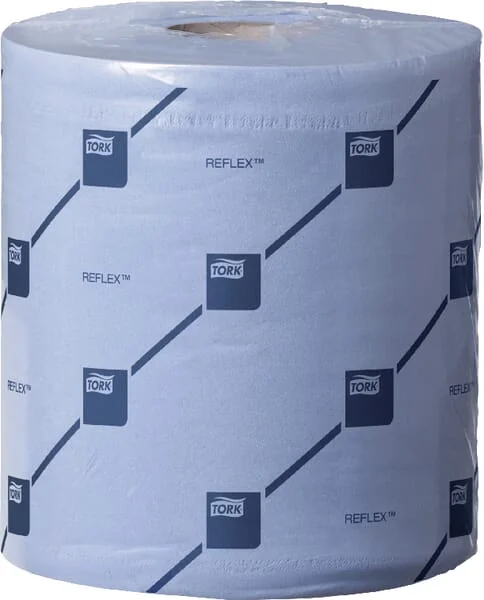 Tork - PM473263 - Papiertuch, Blaue Rolle, 19cm x 150m, 2-Lagig, Aussen-Diameter 190mm