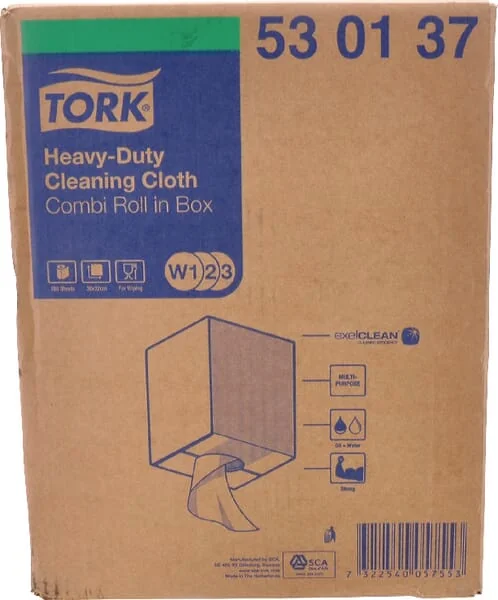 Tork - PM530137 - Papiertuch, Weisse Rolle, 32cm x 106m, 1-Lagig, Aussen-Diameter 250mm, Gepraegt